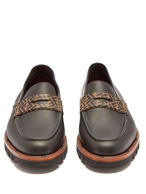 fendi men's loafers|fendi men's lace up shoes.